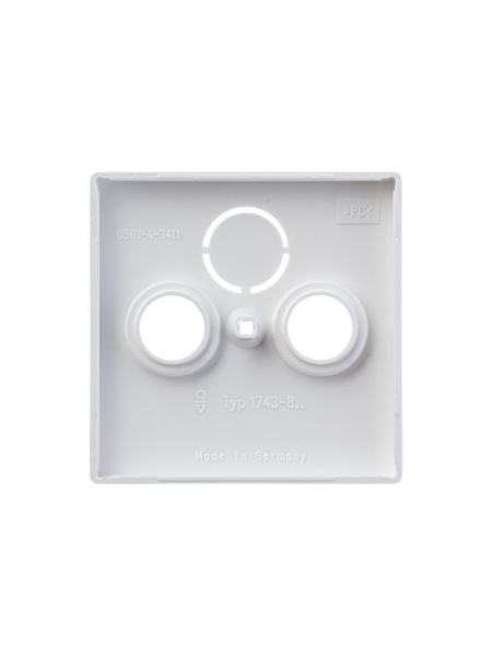 Купить ABB BJE Solo/Future Бел Накладка TV/TV-SAT розетки 2CKA001724A4332