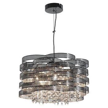 Lussole LGO Металл Хром /  Стекло Люстра G9 40W LSL-3407-05