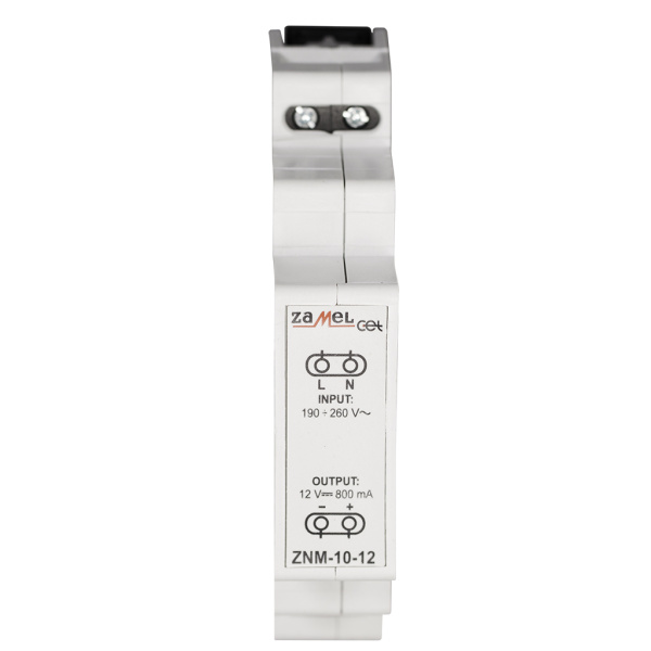 Zamel Блок питания LED 12V DC 10W на DIN-рейку ZNM-10-12