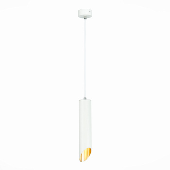 ST LUCE  ST152.503.01 Светильник подвесной Белый GU10 1*50W IP20 D60xH300 220V Без ламп