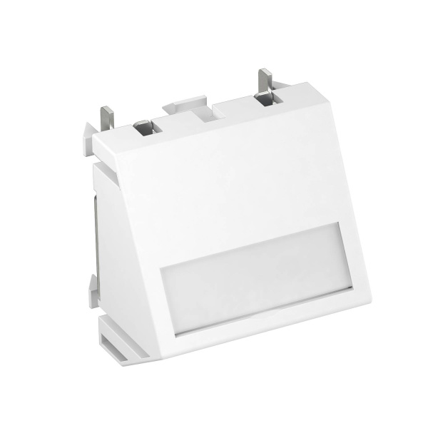 OBO Bettermann Кабельный вывод 1 модуль Modul45, 45х45 мм, белый 6117420