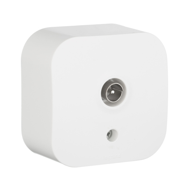 Legrand Quteo Белый Розетка TV 782215