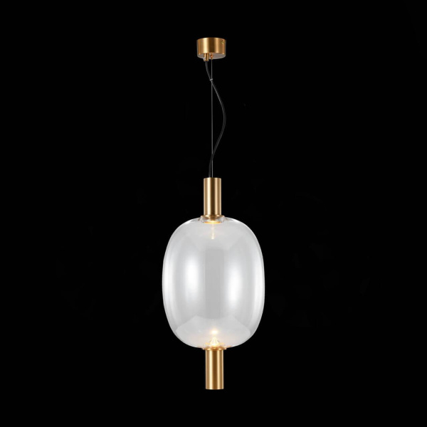 ST Luce SL1582.313.01 Светильник подвесной Бронзовый/Прозрачный LED 1*7W 2700K Купить ST Luce SL1582.313.01 Светильник подвесной Бронзовый/Прозрачный LED 1*7W 2700K