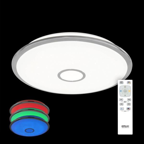 Купить Citilux CL703100RGB Старлайт Хром LED Светильник с пультом