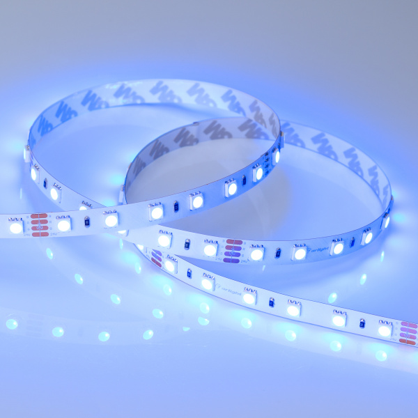 Купить Arlight Светодиодная лента RT 2-5000 24V RGB 2x (5060, 300 LED, LUX) (14.4 Вт/м, IP20) 010367(B)