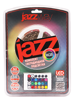 Jazzway Лента PLS-BL4.0 RGB 5050/30 IP65 .2853226