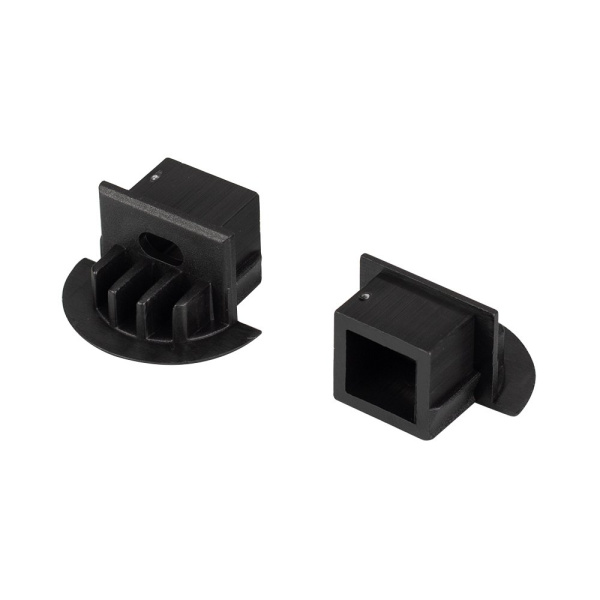 Arlight Заглушка для PDS-F черная с отверстием (Пластик) 026206