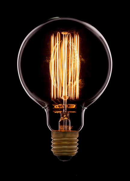 Купить SUN-LUMEN Лампа накаливания "ретро" Золотая 40W 240V E27 (G95-F2) 051-996