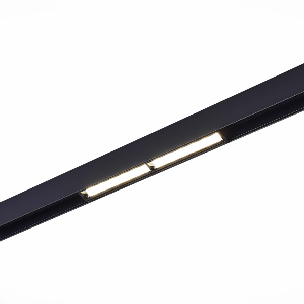 ST LUCE ST804.446.12 Магнитный трековый светильник Черный LED 1*12W 4000K 750Lm Ra>90 120° IP20 L220xW22xH46 48VV