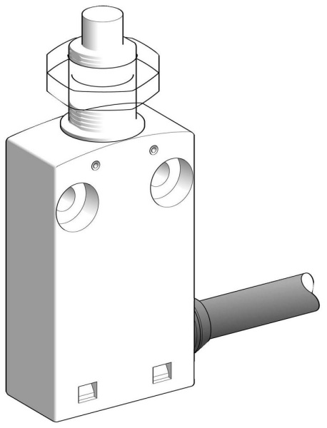 Купить SE Выключатель концевой 1НО1НЗ с кабелем 1м XCMN21F0L1