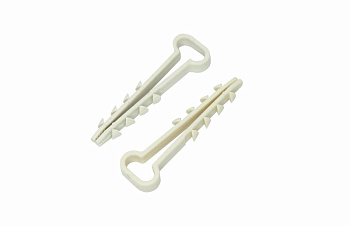 PROconnect Дюбель-хомут нейлоновый прямоугольный 5-10 мм, белый, упаковка 100 шт. 07-4611