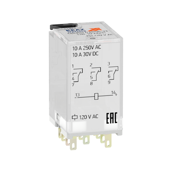 КЭАЗ Реле промежуточное OptiRel G RP55-33-240-10-CO/L