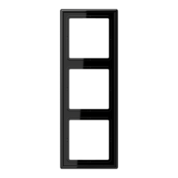 JUNG LS 990 Черная Рамка 3-ая LS983SW