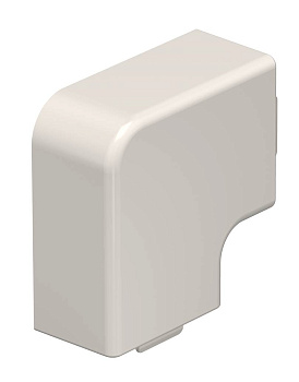 OBO Bettermann Угол плоский кабель-канала WDK 25x40 мм, ПВХ кремовый RAL9001 6161243