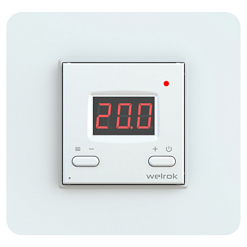 Welrok az Wi-Fi Терморегулятор 16 А, 3000 ВА, 5…45 °С