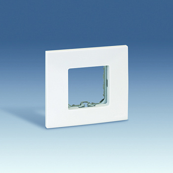 Simon 27 Play Белая Рамка-база 1-ая 85х91мм 2700610-030