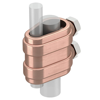 OBO Bettermann Соединительный зажим для проволоки продольный 5335167