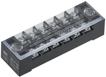IEK Блок зажимов БЗН ТВ-1506 1,5 мм2 15A 6 пар