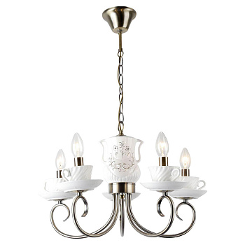 Lussole Комплект GRLSP-8188 (Светильник LSP-8188, Лампа Filament E14 cветодиодная 5 шт.)