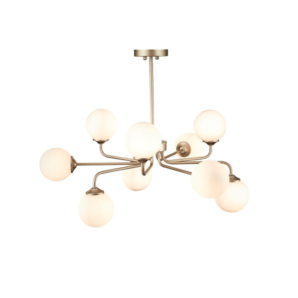 Купить ST LUCE 106203-09 Светильник подвесной Золото/Белый G9 LED 9*3W SLE106203-09