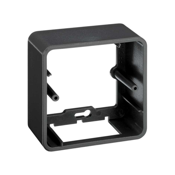 Simon Connect Графит Коробка для наружного монтажа на 1 модуль K45 R250-14