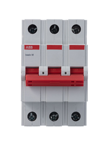 Купить ABB Basic M Выключатель нагрузки 3P, 25A, BMD51325 2CDD643051R0025