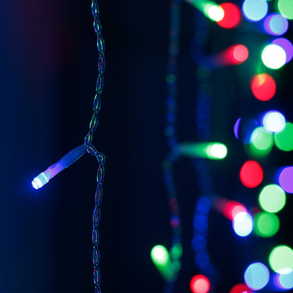 Arlight Светодиодная гирлянда ARD-CURTAIN-HOME-1000x1500-CLEAR-96LED RGB (230V, 9W) (Ardecoled, IP20) 024824