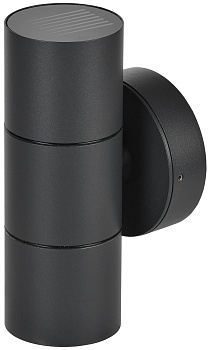 Светильник уличный 5113 настенный 2хGU10 IP65 черный IEK