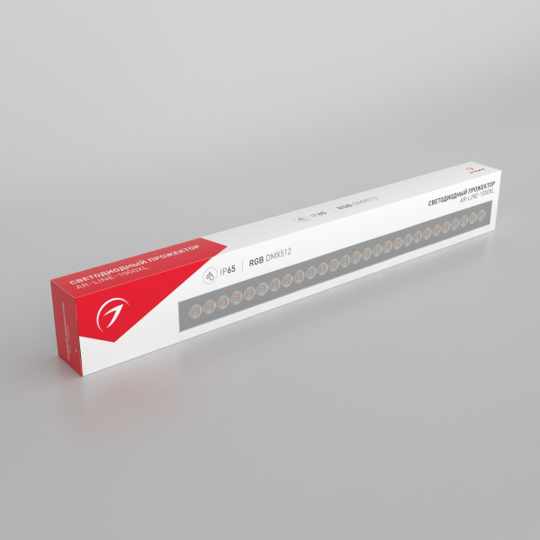 Купить Arlight Светодиодный прожектор AR-LINE-1000XL-54W-24V RGB (Grey, 30 deg, DMX512) (Закрытый) 023638