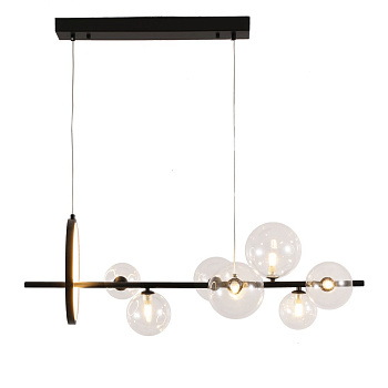 Kink Light 07608-7А,19 Люстра Иона черный w90*28 h200 G9 7*5W+ Led 17W (Led) (лампами не комплектуется)