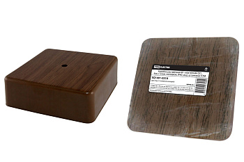 TDM Коробка распаячная КР 100х100х44 ОП бук, с клем. колодкой, IP40, инд. штрихкод SQ1401-0310