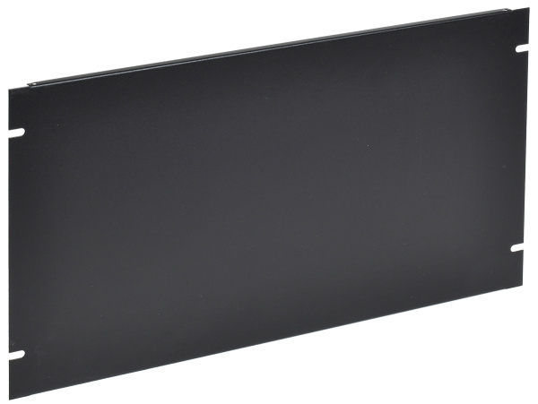 IEK ZPAS ITK Фальш-панель 19" 6U крепление на винтах черная ZP-FP05-06U-H-G1