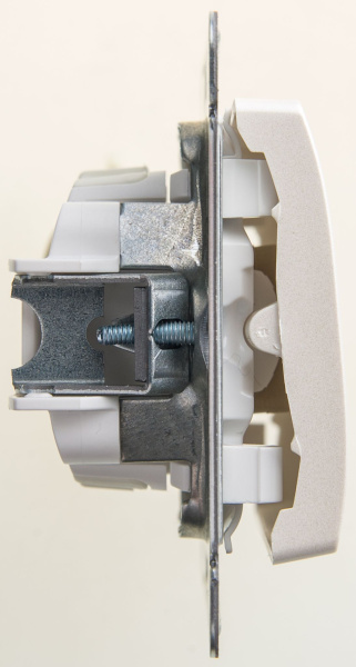 Купить Systeme Electric Glossa Перламутр Переключатель 1-клавишный, сх.6, 10АХ