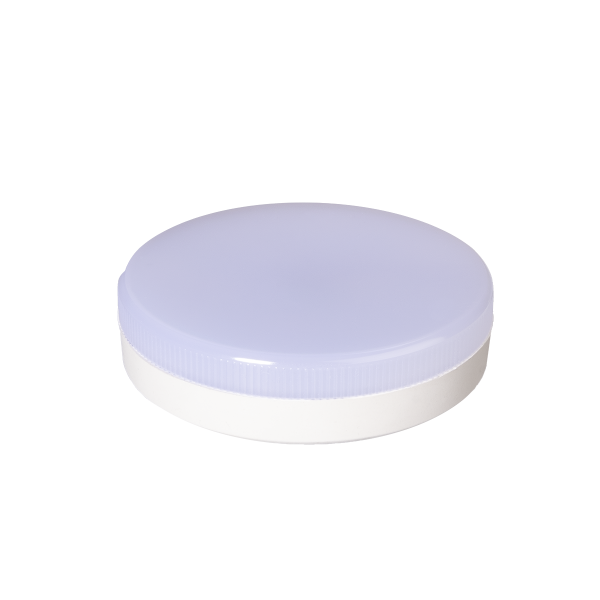 Jazzway Лампа светодиодная (LED) «таблетка» d75мм GX53 100° 12Вт 220-230В матовая тепло-белая желтая 3000К .1029102