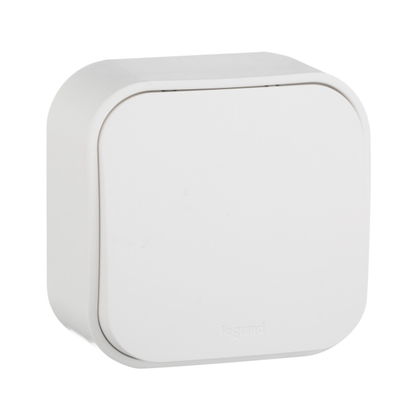 Legrand Quteo Белый Кнопка 1-клавишная 6А 782205