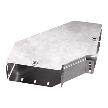 Промрукав Угол горизонтальный 90 градусов с крышкой Стандарт 200х80 PR16.0418