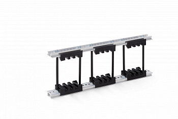 Dekraft Шинодержатель 3Р для 3-х шин до 120х10 серии ШД-101