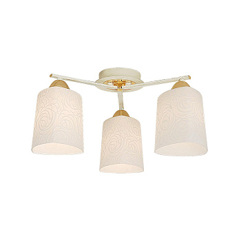 Citilux CL146132 Лора Бел.+Золото Светильник Потолоч.