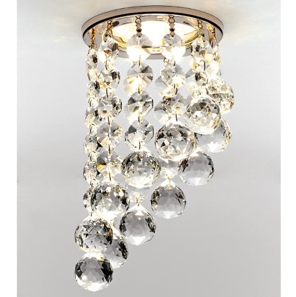 Ambrella Светильник K205C CL/ G MR16 золото/прозрачный K205C (CL/G)