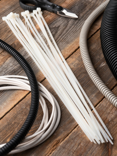 Купить EKF PROxima Хомут P6.6 стандартный (б), 4.8x450 (100шт) FlexLock