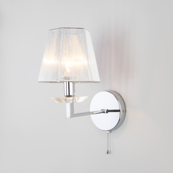 Купить Eurosvet Бра с абажуром 60125/1 хром a055338