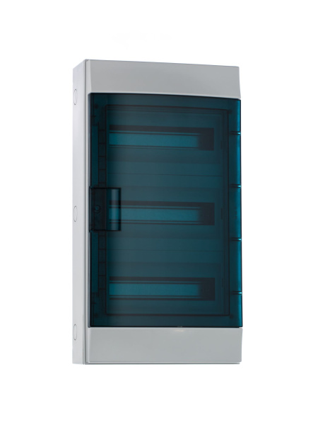 Купить ABB Mistral65 Бокс навесной 36М прозрачная дверь (3 ряда) (с клемм) 1SLM006501A1206