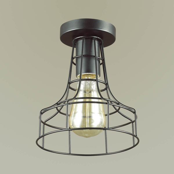 Купить Lumion 3639/1C LN18 143 черный Светильник потолочный E27 60W 220V ALFRED