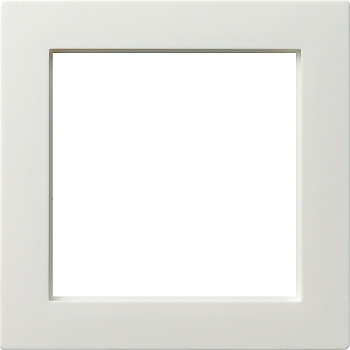 Gira S-Color Белый Адаптерная рамка для приборов с накладкой 50*50 мм 028240