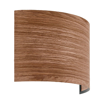 Eglo 98549 Бра CANNAFESCA, 2х40W(E14), L310, H190, A110, сталь, черный/дерево, коричневый