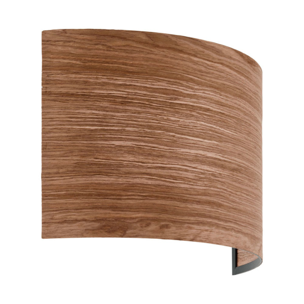 Eglo 98549 Бра CANNAFESCA, 2х40W(E14), L310, H190, A110, сталь, черный/дерево, коричневый