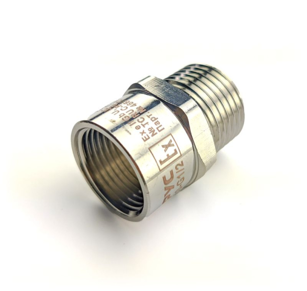 ЗЭТАРУС Ex-переходная муфта МПВЛ-G1/2-G3/4 Ех е II Gb U () zeta30563 ЗЭТАРУС Ex-переходная муфта МПВЛ-G1/2-G3/4 Ех е II Gb U () zeta30563