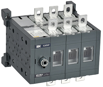 IEK KARAT Выкл-разъед. ВРК реверс. без рукоятки 3P 200А