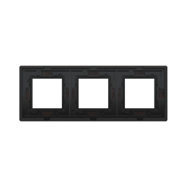 Купить DKC Рамка из натурального дерева, "Avanti", венге, 3 поста (6 мод.)