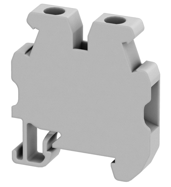 Купить SE Клеммник винтовой проходной 4мм 2 точки, серый NSYTRV42M